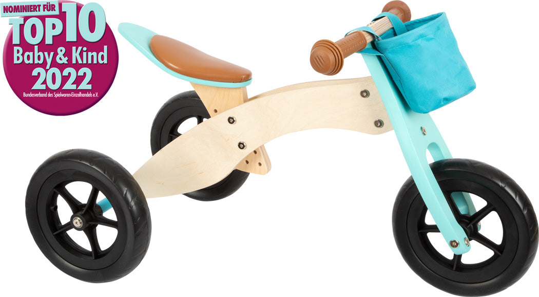 Draisienne et tricycle Maxi Turquoise –