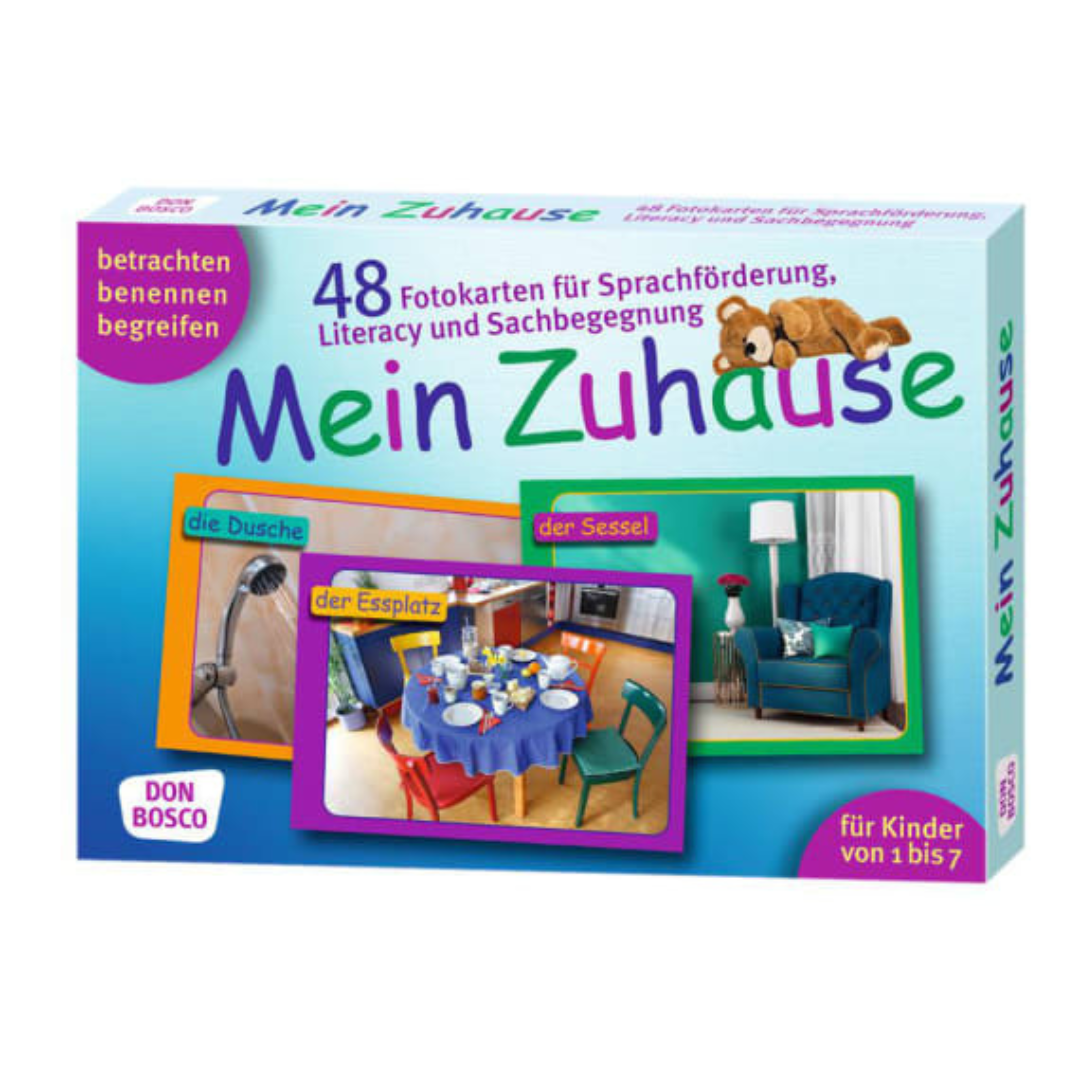 Mein Zuhause - 48 Fotokarten mit Begleitheft. Betrachten. Benennen. Begreifen.