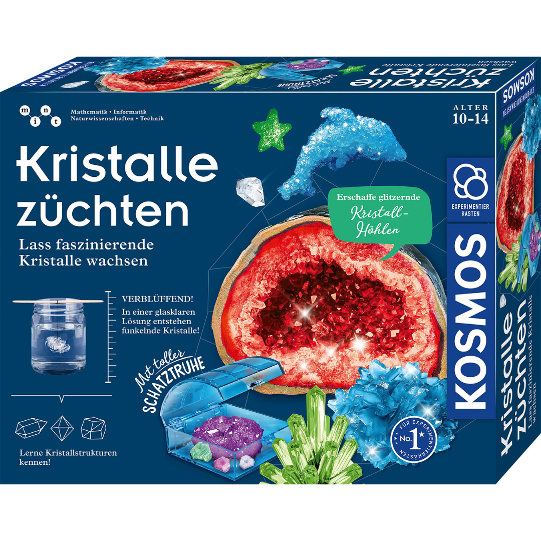 Kristalle züchten - Lass faszinierende Kristalle wachsen