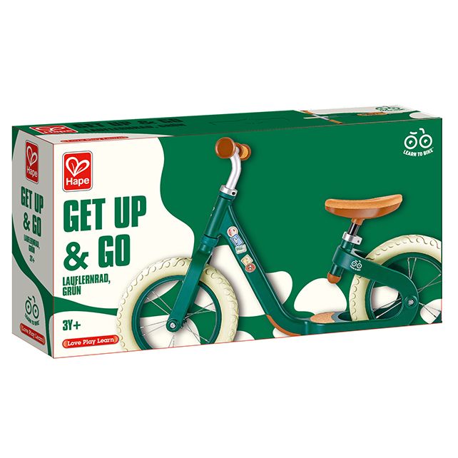 Learner bike, green