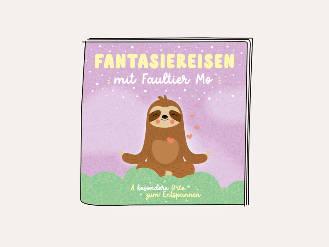 Tonies Fantasiereisen mit Faultier Mo – 8 besondere Orte zum Entspannen