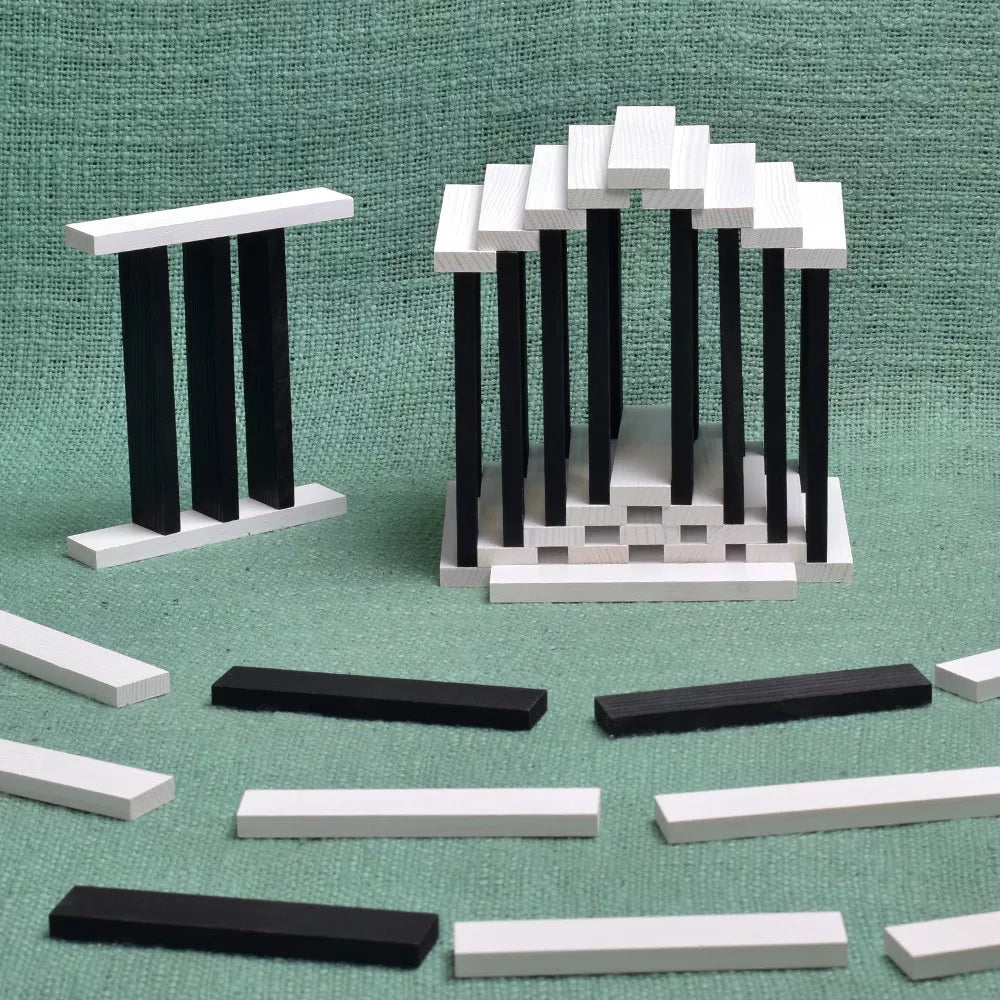 KAPLA – 100er Kasten Schwarz & Weiß