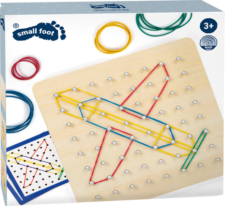 Geoboard aus Holz