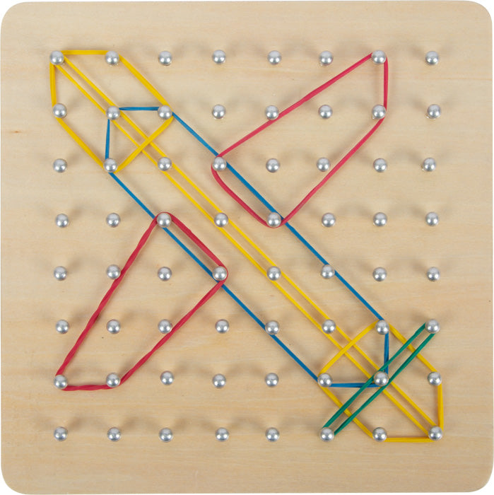 Geoboard aus Holz