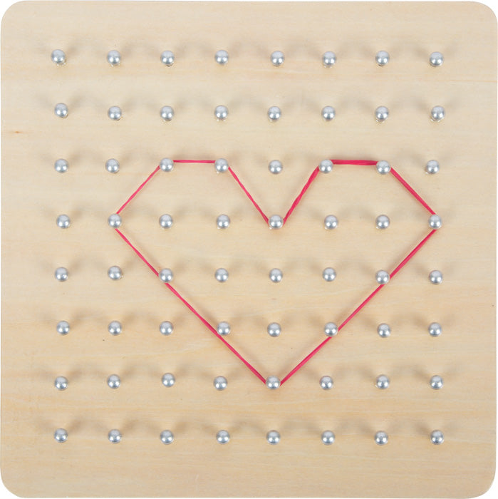 Geoboard aus Holz