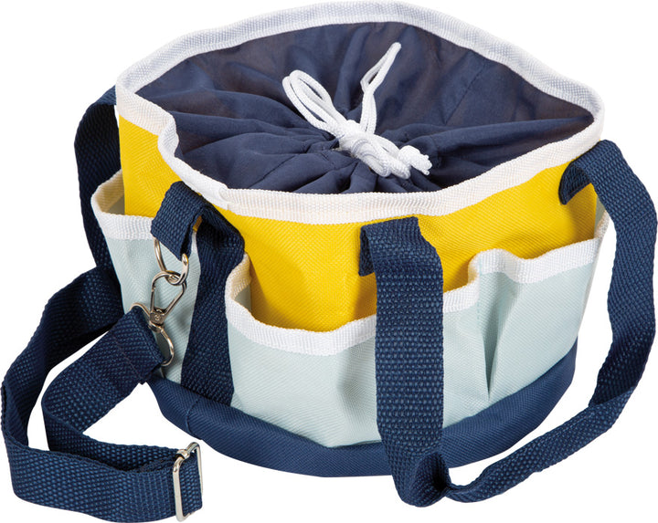 Toy horse care set with bag 