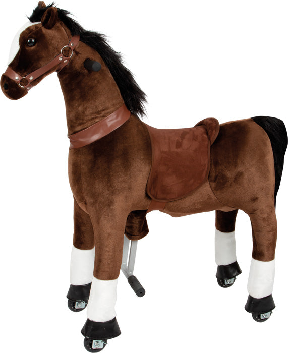 riding horse on wheels 