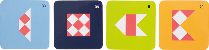 Symmetry game with mirror “Educate” 