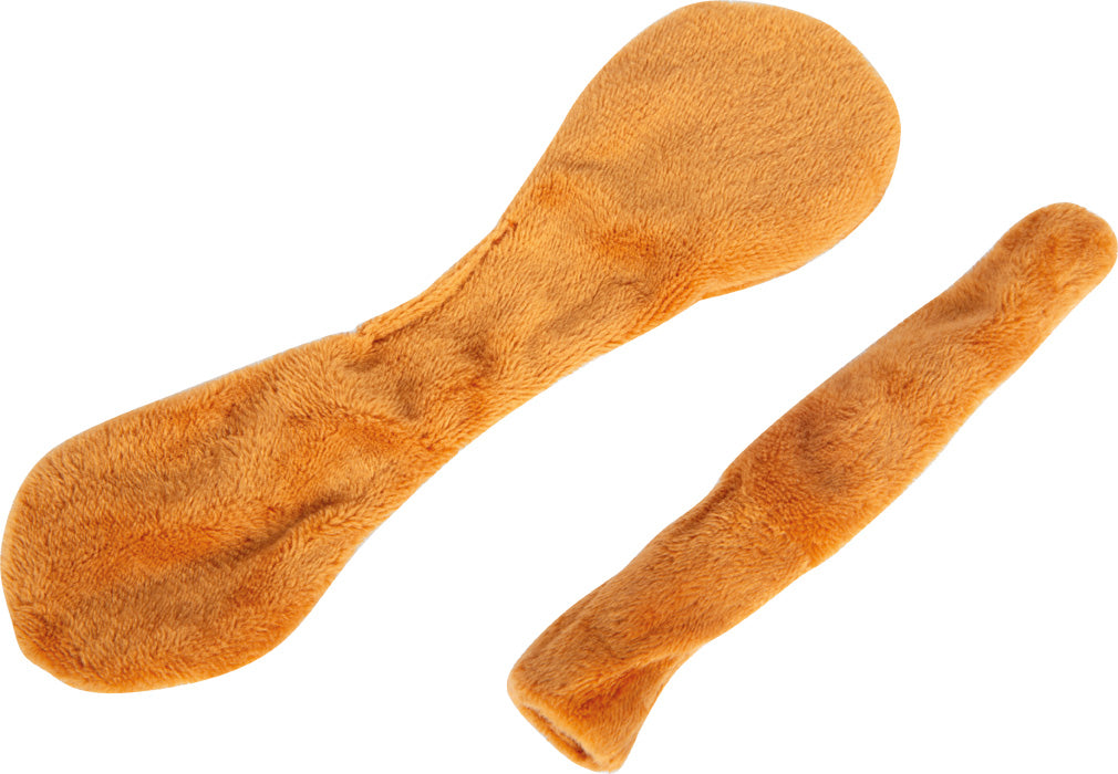 Pull-along dog with crackling ears