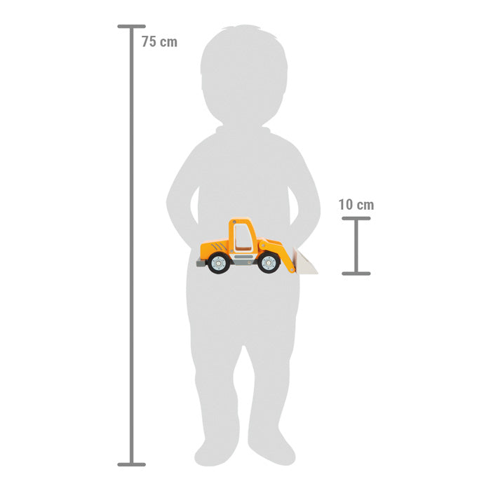 Radlader mit Schaufel