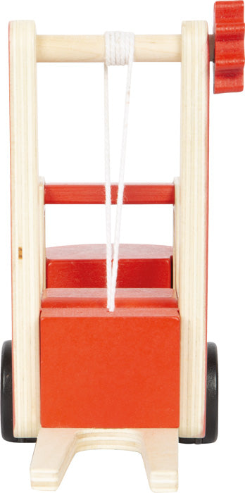 Gabelstapler mit Palette