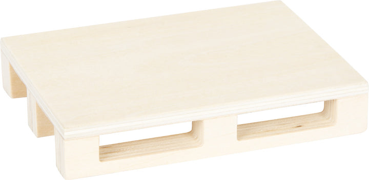 Gabelstapler mit Palette