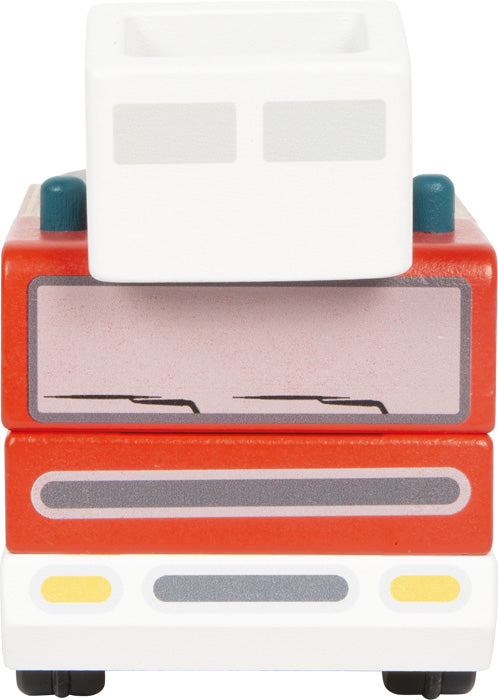 Feuerwehr mit Drehleiter