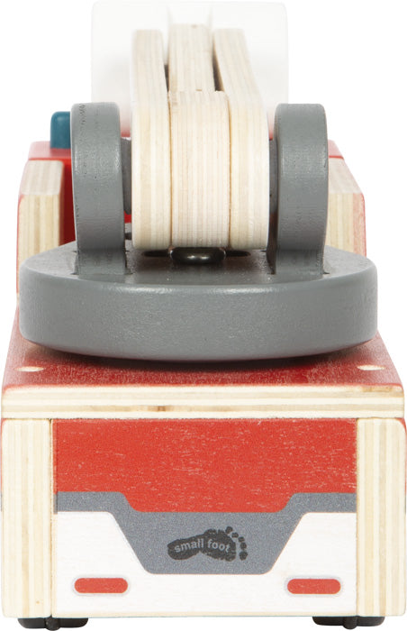 Feuerwehr mit Drehleiter