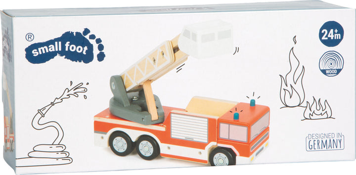 Feuerwehr mit Drehleiter