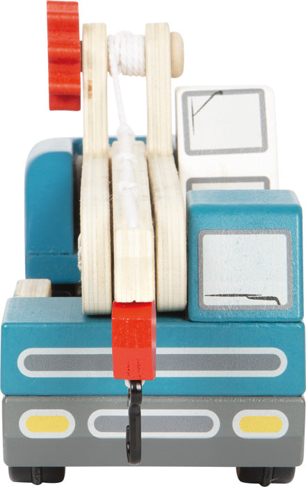 Kranwagen mit Palette