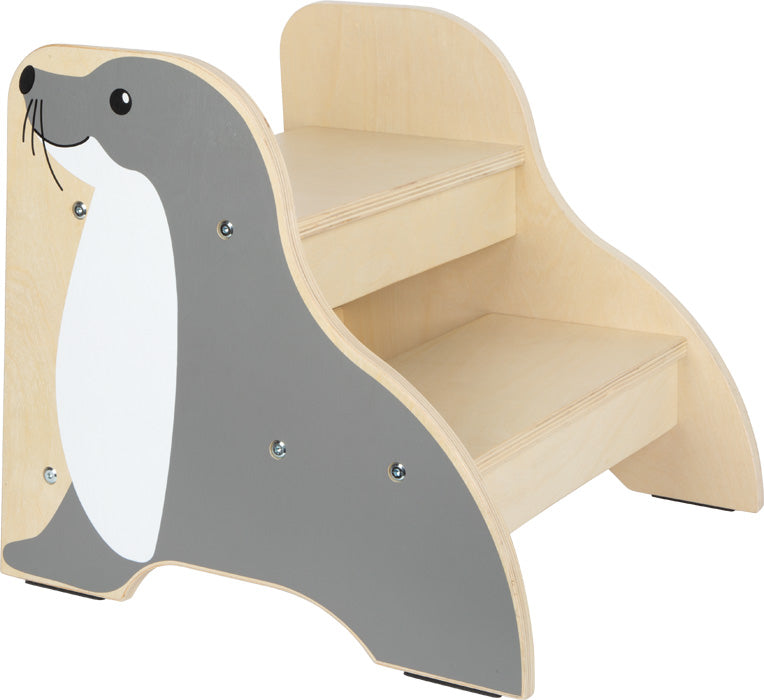 Tritthocker Seehund „Wildlife“