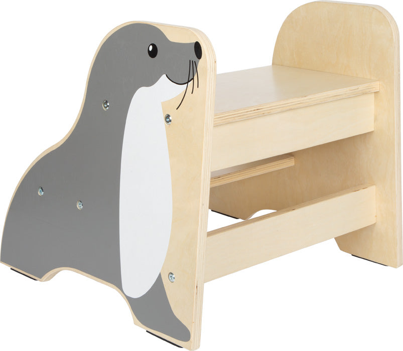 Tritthocker Seehund „Wildlife“