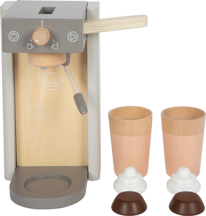 Kaffeemaschinen-Set grau „tasty“