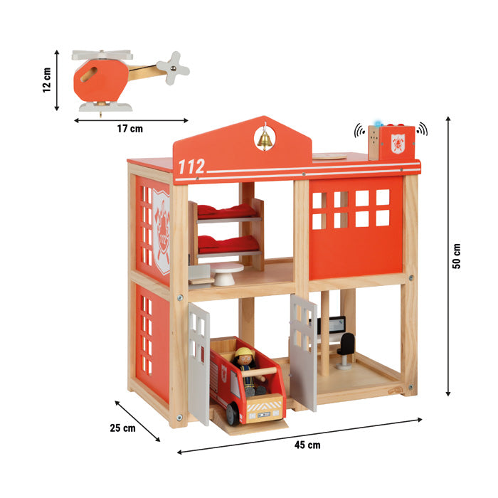 Große Feuerwache mit Zubehör
