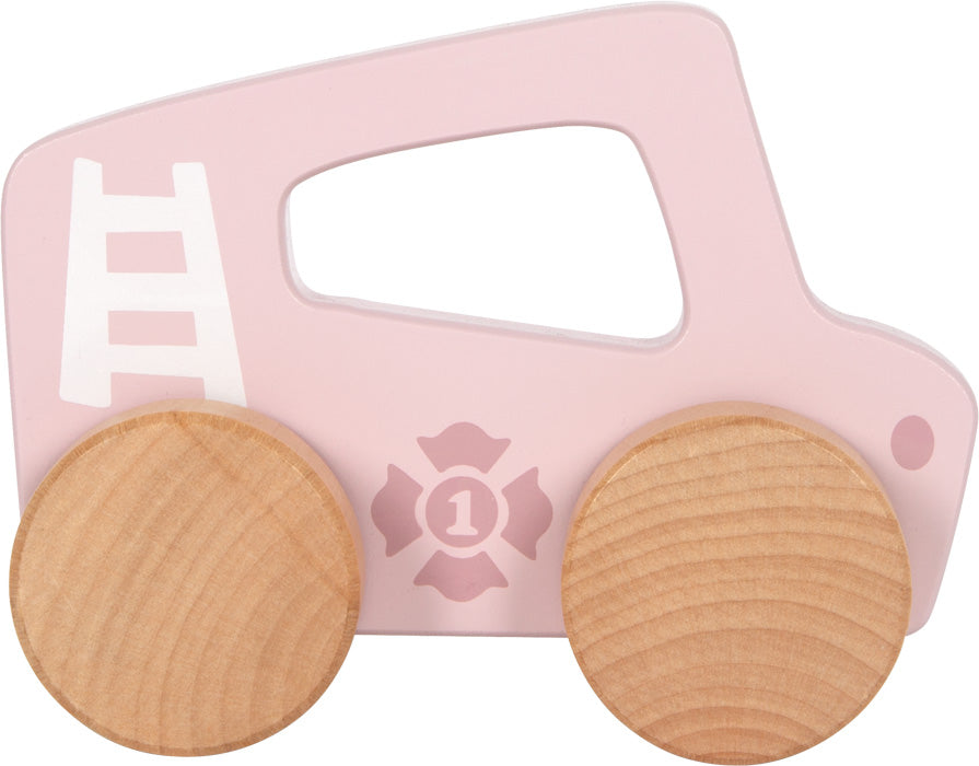 Schiebeauto für Kinder (blau/rosa)