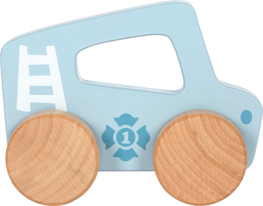 Schiebeauto für Kinder (blau/rosa)