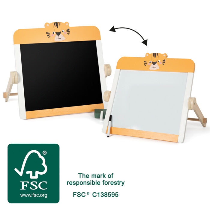 Kreidetafel und Whiteboard „Safari“