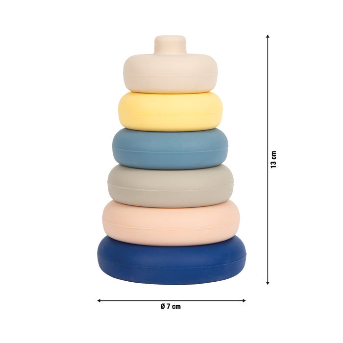 Tour d'empilage en silicone