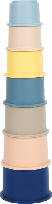 Gobelets empilables en silicone