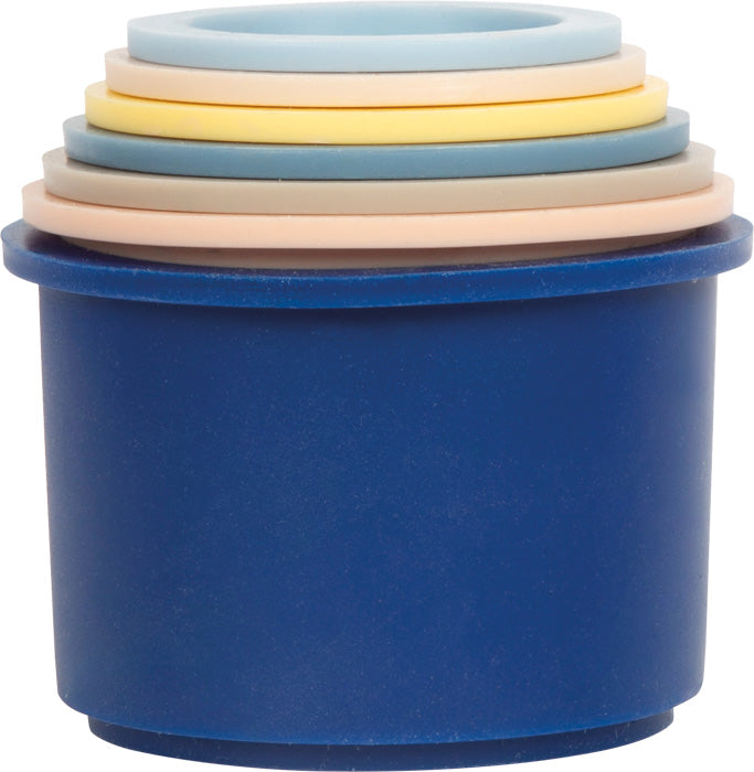 Gobelets empilables en silicone