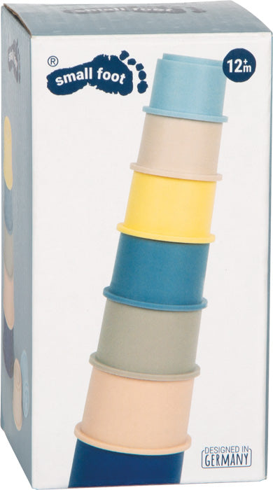 Gobelets empilables en silicone