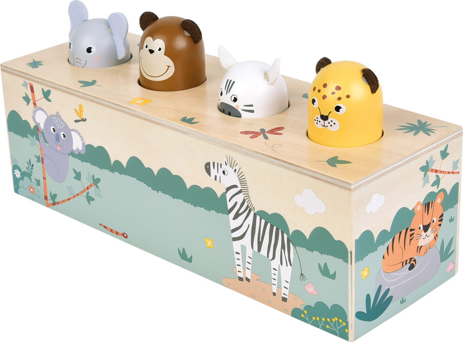 Drückspiel Tierlaute „Safari“