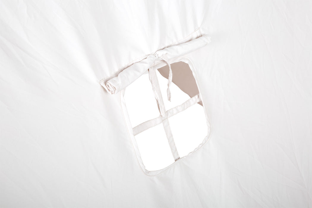 Spielzelt Naturweiß