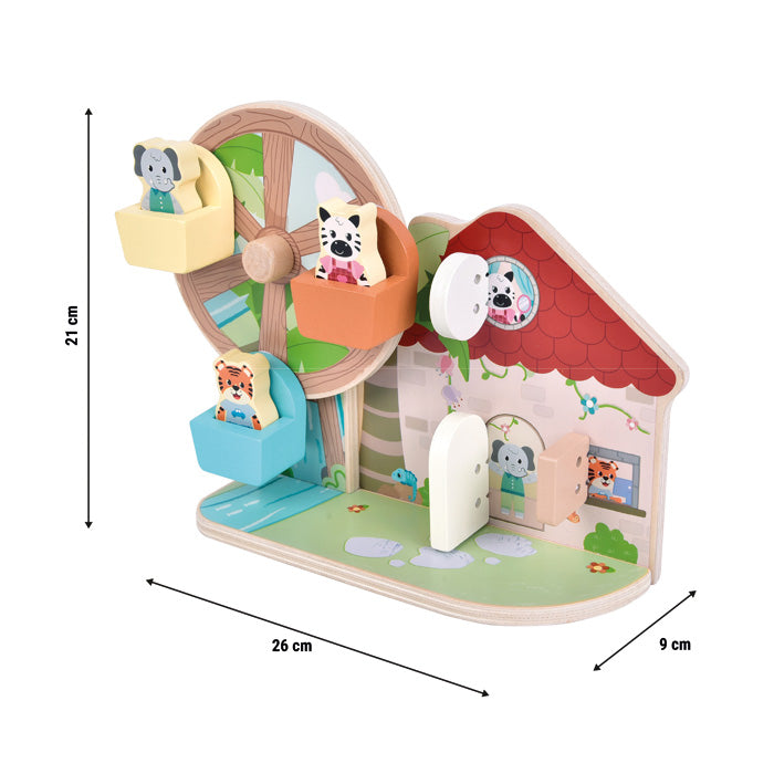 Motorikspielzeug Riesenrad „Jungle Friends“