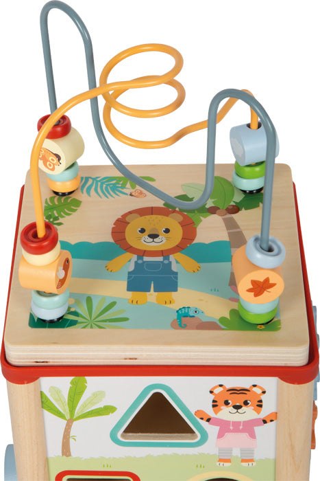 Motor skills cube “Jungle Friends”