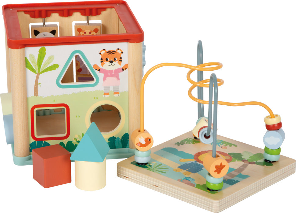 Motor skills cube “Jungle Friends”