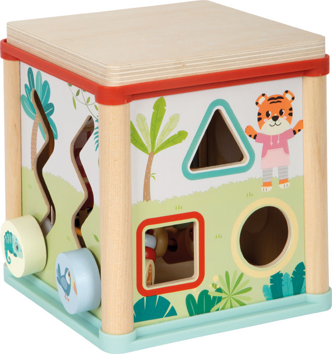 Motor skills cube “Jungle Friends”