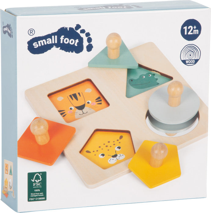 Montessori Setzpuzzle Formen und Motive
