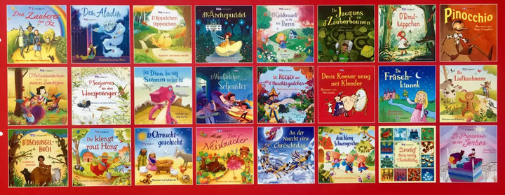 ADVENTSKALENDER - de rouden Adventskalenner mat lëtzebuerger Kannerbicher