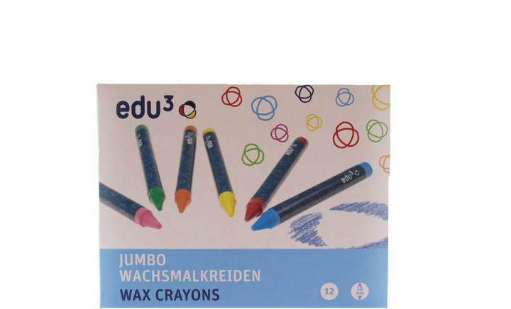 PRIME Jumbo Wachsmalkreide 12er Set