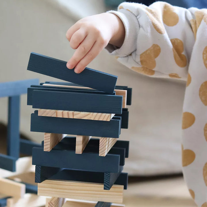 KAPLA – 40er Quadrate (Dunkelblau)