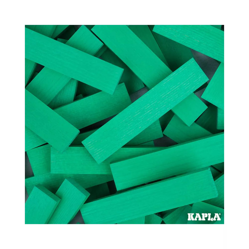 KAPLA – 40er Quadrate (Hellgrün)