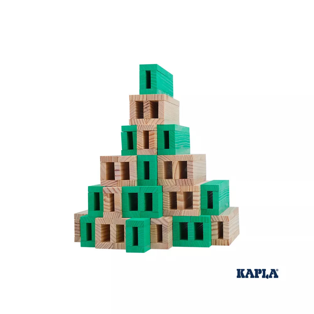 KAPLA – 40er Quadrate (Hellgrün)