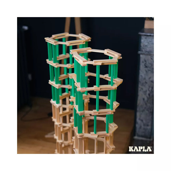 KAPLA – 40er Quadrate (Hellgrün)