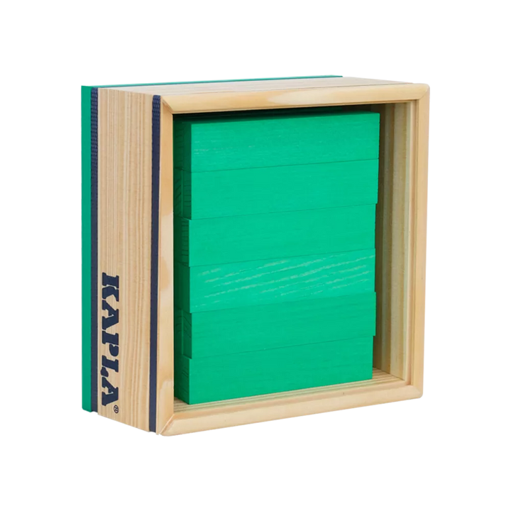 KAPLA – 40er Quadrate (Hellgrün)