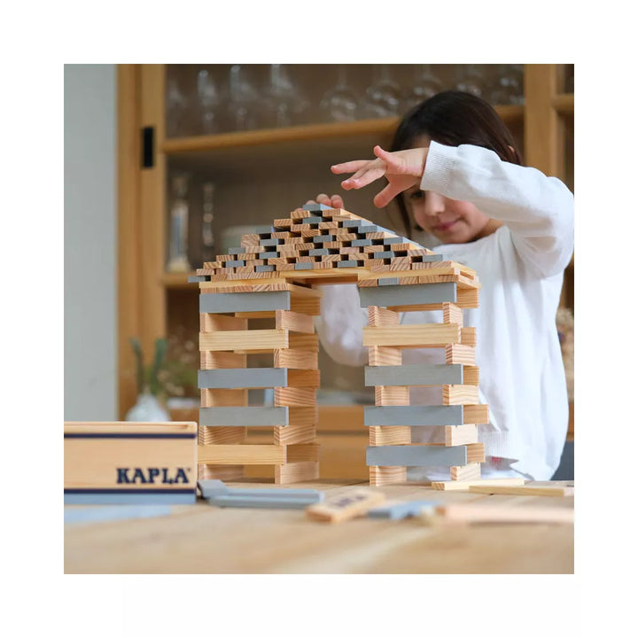 KAPLA – 40er Quadrate (Grau)