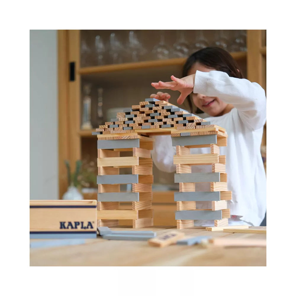 KAPLA – 40er Quadrate (Grau)