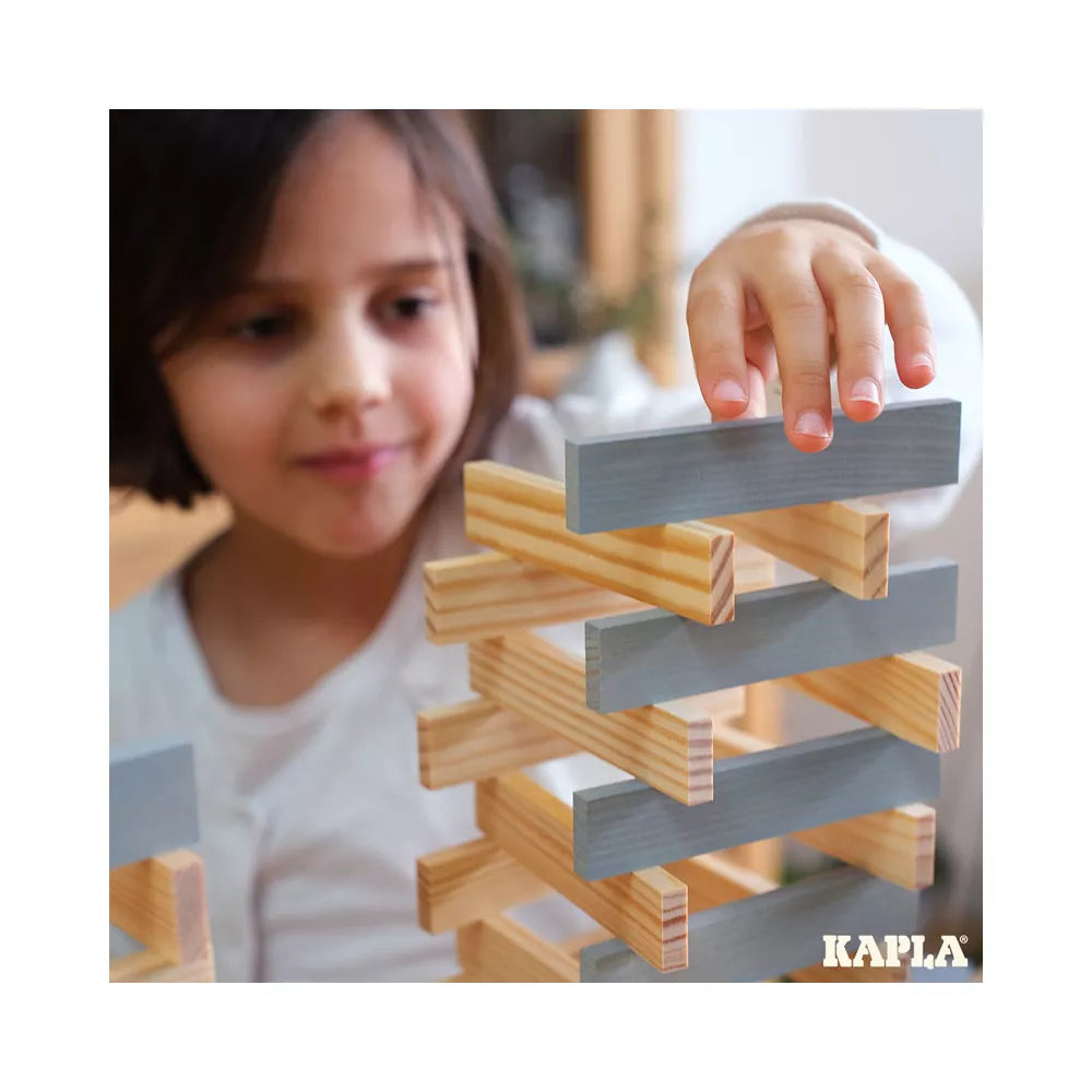 KAPLA – 40er Quadrate (Grau)