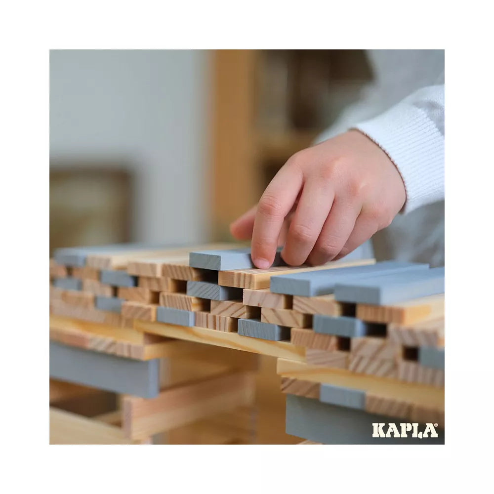 KAPLA – 40er Quadrate (Grau)