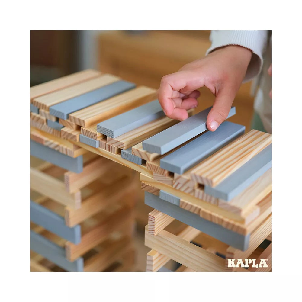 KAPLA – 40er Quadrate (Grau)